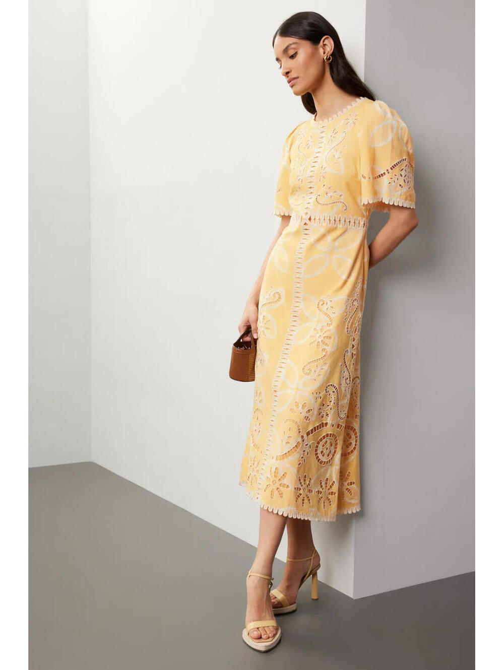 Sea New York Liat Embroidery Dress Size 8 - Picture 6 of 8